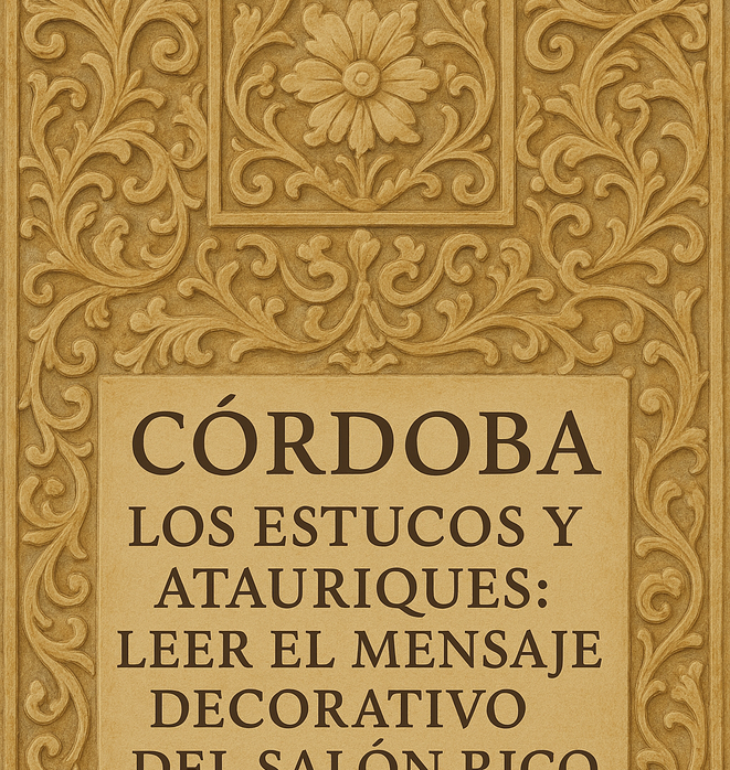 Los estucos y atauriques: leer el mensaje decorativo del Salón Rico
