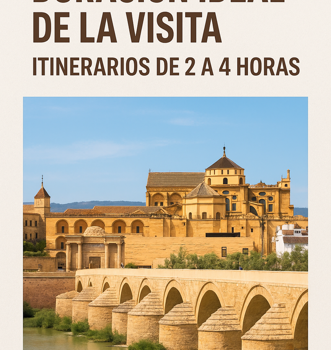 Duración ideal de la visita: itinerarios de 2 a 4 horas